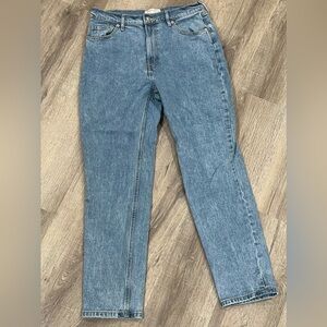 Everlane 30 Regular Light Wash Straight Fit Classic Jeans Denim